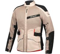 Ixon M-Njord Giacca tessile moto, nero-beige, taglia 4XL per maschi