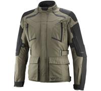 Ixon Midgard Giacca tessile da moto impermeabile, nero-marrone, taglia 3XL per maschi