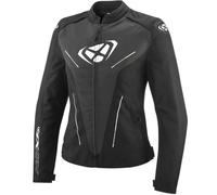 §Giacca Moto Donna Ixon Prodigy Nero-Antracite-Bianco§