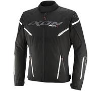 Ixon Striker 2 impermeabile Giacca tessile moto, nero-bianco, taglia S per maschi