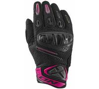 Ixon Mirage Airflow Guanti da moto da donna, nero-porpora, taglia L per donne