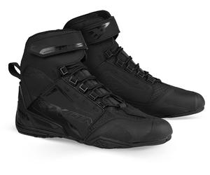 Ixon Killer Scarpe da moto, nero/bianco/rosso, Taglia 44