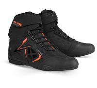 Ixon Killer WP Scarpe da moto, nero/arancione, Taglia 39