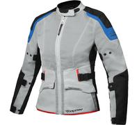 Ixon M-Njord Giacca tessile moto da donna, grigio-blu, taglia L per donne