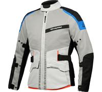 Ixon M-Njord Giacca tessile moto, grigio-blu, taglia M per maschi