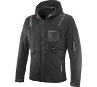 Ixon M-Quarter Giacca tessile da moto impermeabile, nero, Taglia S