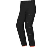 Ixon M-Skeid Pantaloni tessili da moto, nero/rosso, Taglia L