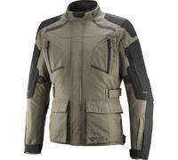 Ixon Midgard Giacca tessile da moto impermeabile, Khaki/Nero, Taglia L