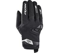 Ixon Mig 2 Guanti da moto, Bianco/nero, Taglia L