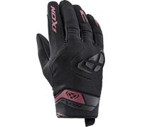 Ixon Mig 2 Guanti da moto da donna, nero-rosso, taglia 2XL per donne