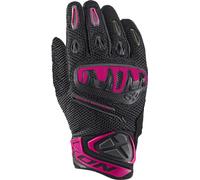 Ixon Mirage Airflow Guanti da moto da donna, nero-porpora, taglia L per donne