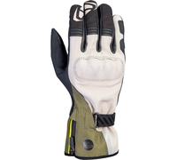 Ixon MS Loki Guanti da moto, nero-verde, taglia 2XL per maschi