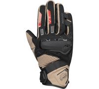 Ixon MS Skeid Guanti da moto, nero-beige, taglia S