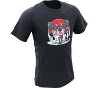 Ixon Nakagami T-shirt per bambini, nero, taglia 8 anni