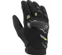 Ixon Namak Guanti da moto, nero-giallo, taglia L per maschi