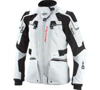 Giacca da moto da donna IXON Odin grigio chiaro-nero M