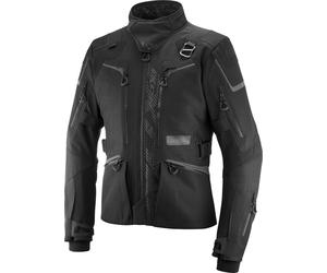 Ixon Odin Long impermeabile Giacca tessile moto, nero, taglia L per maschi