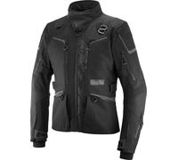 Ixon Odin Long impermeabile Giacca tessile moto, nero, Taglia XL