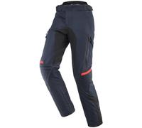 IXON Pantaloni moto Midgard tessili impermeabili Blu Navy / Rosso Vivo M Uomo