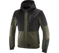 Ixon Park Air Parka tessile per motociclette, Khaki/Nero, Taglia S