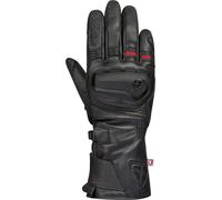 Ixon Pro Miles Guanti da moto invernali impermeabili, nero-rosso, taglia L per maschi
