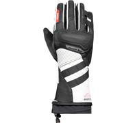 Ixon Pro Ragnar Guanti da moto invernali impermeabili, nero/grigio/rosso, Taglia S