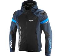 Ixon Pulsion Air Giacca tessile da motocicletta, nero-bianco-blu, taglia XL per maschi