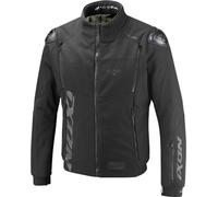 Ixon Pulsion impermeabile Giacca tessile moto, nero, Taglia XL