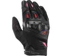 Guanti Moto Ixon Rise Air 2 Nero/Rosso ChiaroXL Nero,Rosso Chiaro