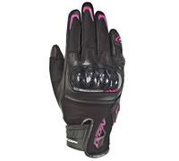 Ixon Rs Rise Air L Guanto Est. Tessuto/Pelle D Nero/Fucsia Xl