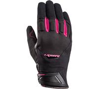 Ixon RS Spring Guanti da moto da donna, nero/rosa, Taglia 2XL