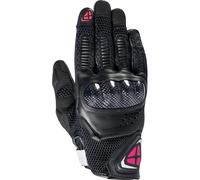 Ixon RS4 Air Guanti moto donna, nero-rosa, taglia L per donne
