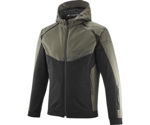 Ixon Section Giacca tessile moto, verde-marrone, taglia L per maschi