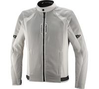 Ixon Shadow Giacca tessile da motocicletta, grigio/beige, Taglia XS