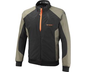 Ixon Siwa impermeabile Giacca tessile moto, Khaki/Nero, Taglia XL