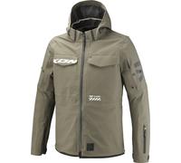 Ixon Square impermeabile Giacca tessile moto, verde-marrone, taglia 3XL per maschi
