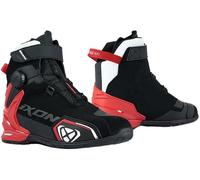 IXON - Stivali Bull 2 WP Nero / Bianco / Rosso Nero,Rosso,Bianco 42