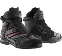 Ixon Bull 2 WP Ultra scarpe da moto impermeabili, nero-rosso, taglia 46 per maschi