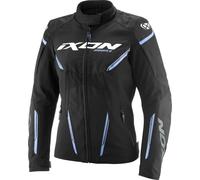 Ixon Striker 2 impermeabile Giacca tessile moto da donna, nero/viola, Taglia M