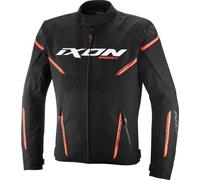 Ixon Striker 2 impermeabile Giacca tessile moto, nero/arancione, Taglia 3XL