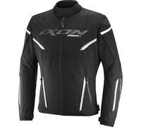 Ixon Striker 2 impermeabile Giacca tessile moto, Bianco/nero, Taglia M