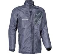 Ixon Stripe Giacca pioggia, grigio-blu, taglia L per donne