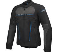 Ixon T-Rex Giacca tessile moto, nero-grigio-blu, taglia L per maschi