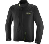 Ixon Tyr Parka tessile per motociclette, nero/giallo, Taglia L