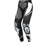Pantaloni moto in pelle da donna IXON Vortex 3 nero-antracite-bianco L