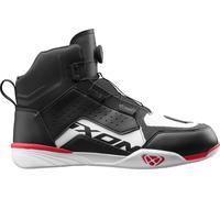 Ixon Vyper WP Scarpe da moto impermeabili, nero/bianco/rosso, Taglia 41