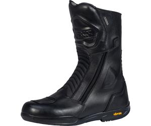 IXS 2-Zip-SYM 2.0 Stivale impermeabile da motocicletta da turismo, nero, Taglia 44