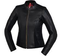 IXS Aberdeen Giacca da donna in pelle per moto, nero, taglia 36 per donne