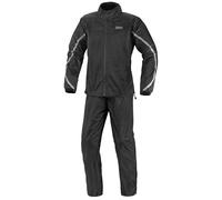 IXS Calais Tuta antipioggia 2 pezzi, nero, Taglia S