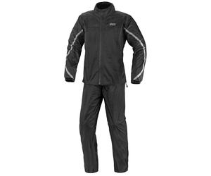 IXS Calais Tuta antipioggia 2 pezzi, nero, Taglia S